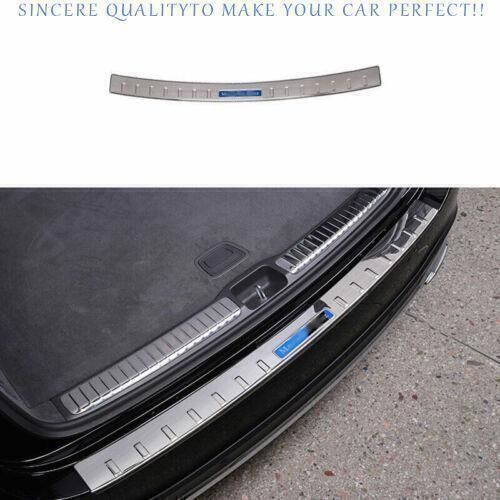 for Benz GLE GLS 2020-24 Chrome Titanium Outer Rear Bumper Protector Sill Plate n