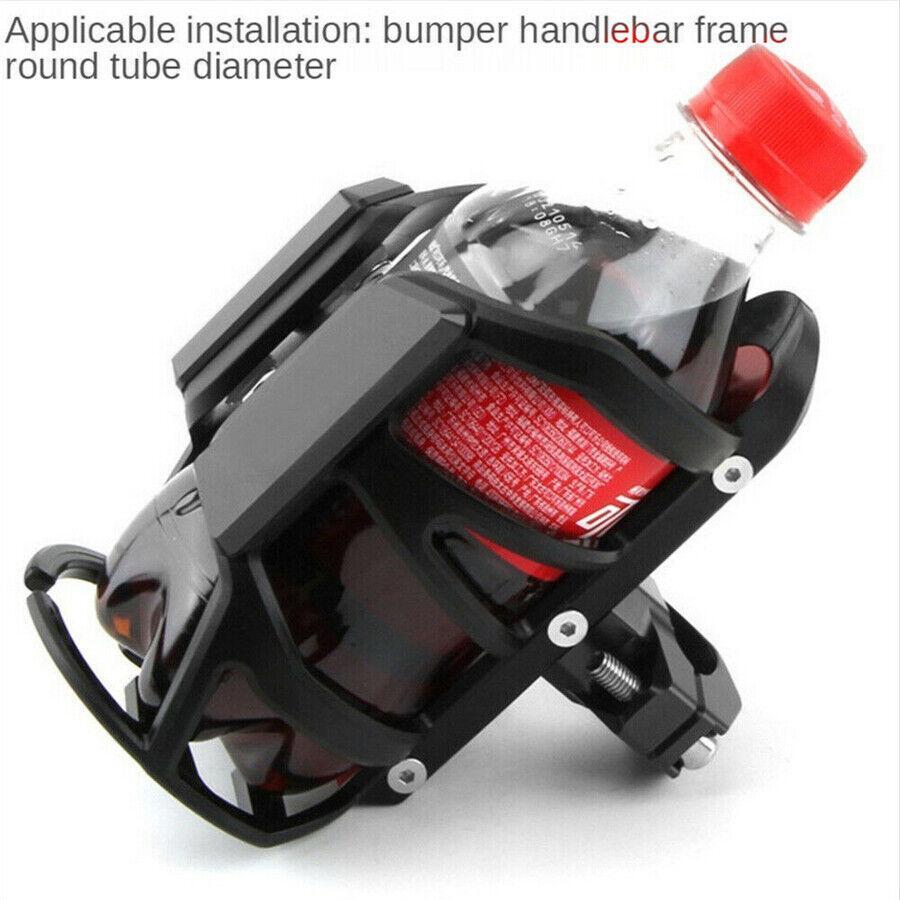 Motorcycle CNC beverage cup holder/cup holder/collision bar holder suitable for 20mm-30mm- n