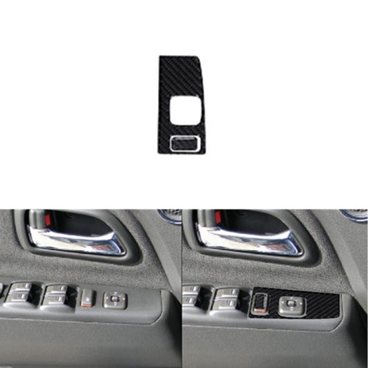 2Pcs Carbon Fiber Door Speaker Outer Frame Cover Trim for KIA Cadenza 2014-2016 v