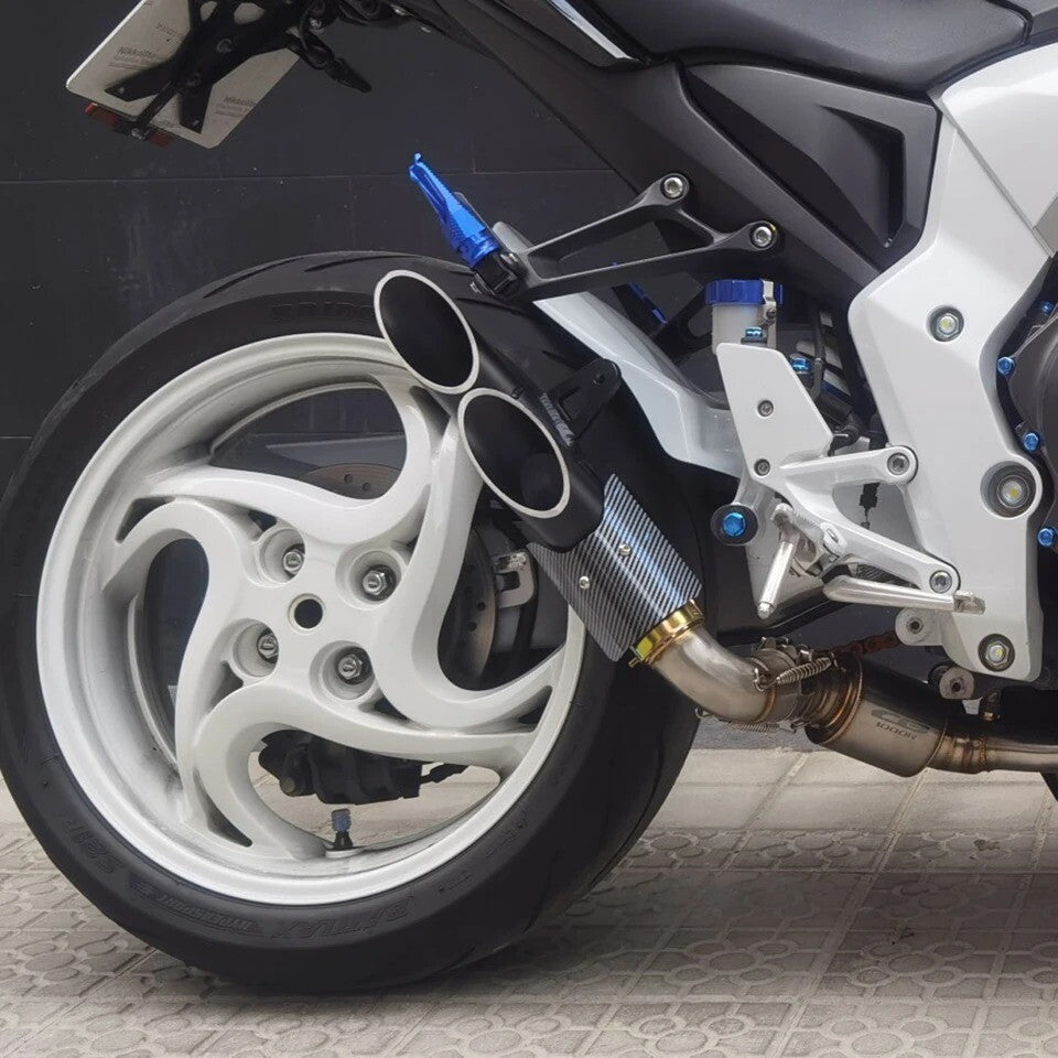 New for Honda CB1000R 2008-2016 CB1000R Motorcycle Exhaust Medium Chain Pipe Silp On