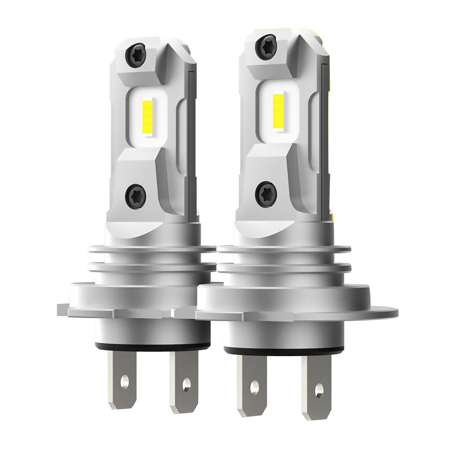 2PCS/Set H7 LED Headlight Bulb High Low Beam 40W 4000LM White Light Bulb