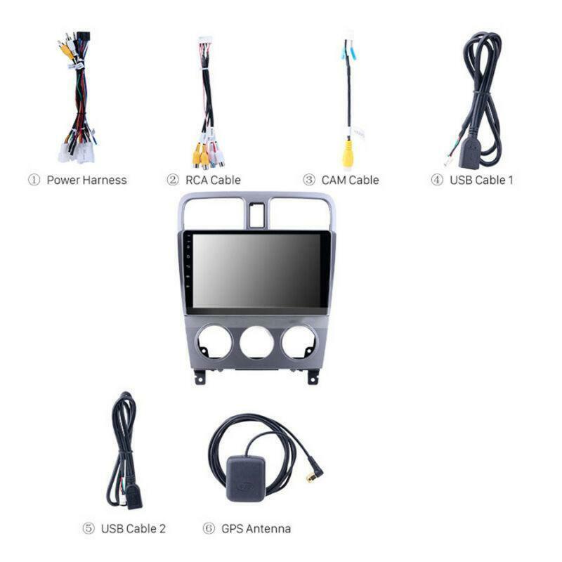 9 For 02-08 for Subaru Forester Android 10.0 Stereo Radio Head Unit GPS Navi 1+16GB