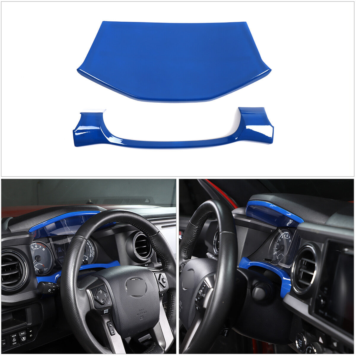 2011-2020 Car Windshield Wiper Side Cowl Extension Cover Trim for Sienna - v
