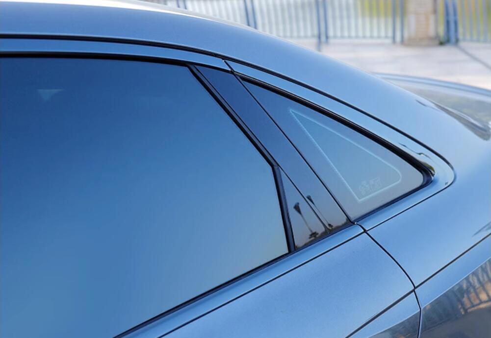 for Audi for A5 S5 4-Door 2010-2016 Black Glossy Windows Strip Sill Molding Covers