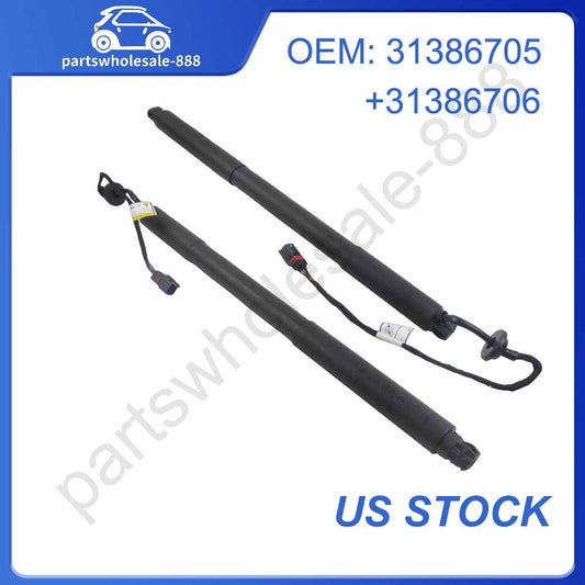 Rear Left+Right Liftgate Gas Lift Supports for Volvo XC60 31386705 31386706