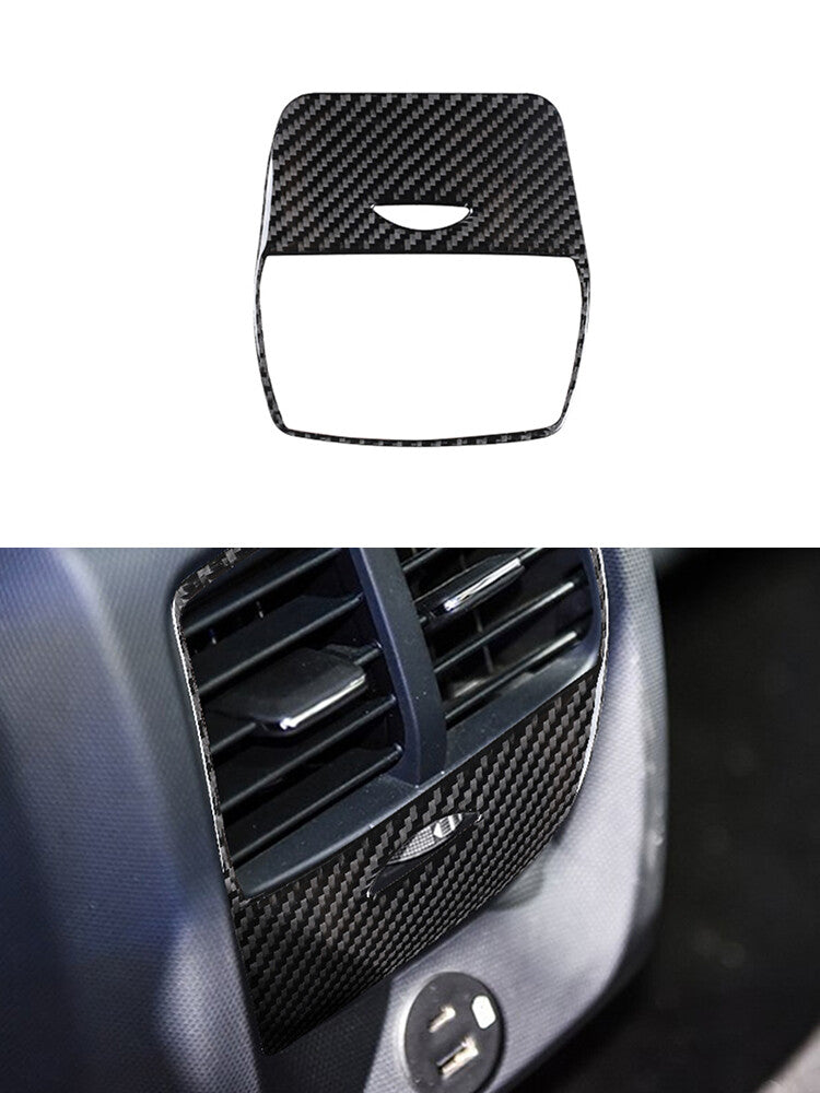 4x Carbon Fiber Interior Door Handle Trim Cover Panel for Chevy Impala 2014-2020 v