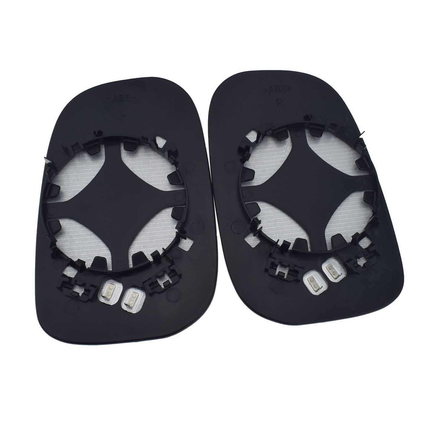 Left and right mirror glass with support pair for for Volvo C30 C70 S40 S60 V50 V70- v