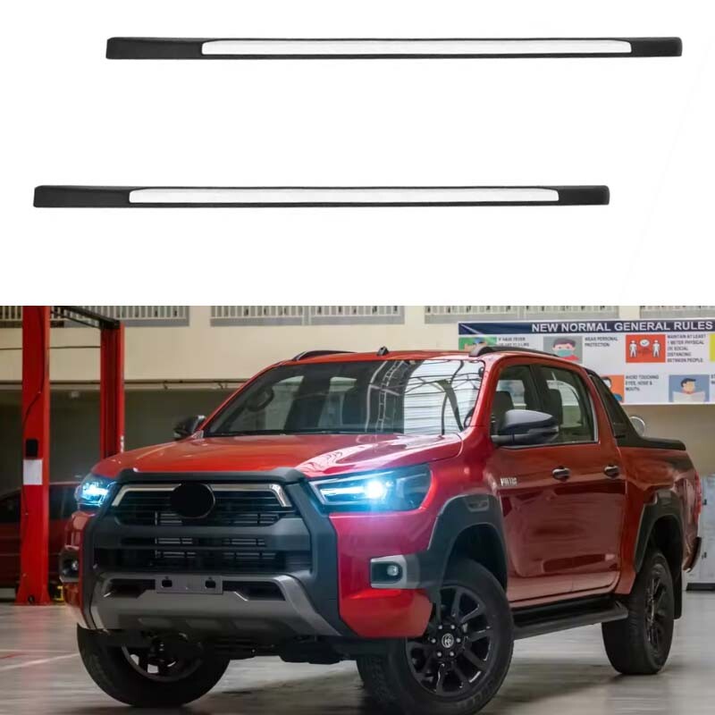 ABS Plastic Paste for TOYOTA REVO HILUX Car Roof Carrier Side Bars Rails Rack