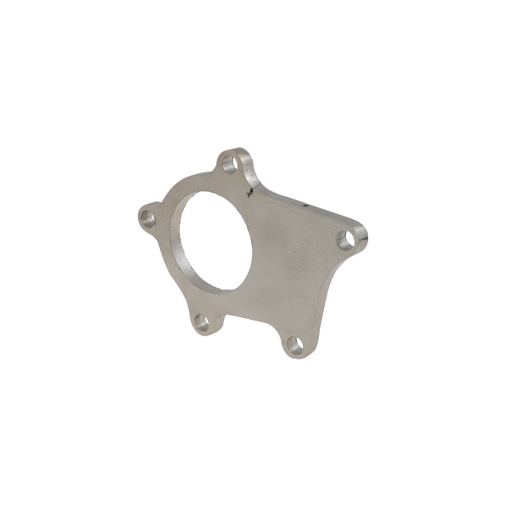 1/2-inch 5-bolt steel flange weldable turbine exhaust pipe downpipe adapter suitable for T3/T4