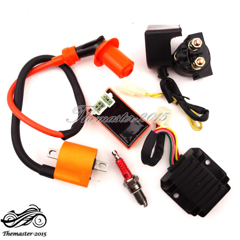 Racing Ignition Coil CDI Regulator Rectifier Relay 150cc 200cc 250cc ATV Taotao Q
