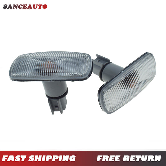 2-Pack Side Marker Turn Signal Lights for Chrysler 300C Sebring for Dodge for Jeep Patriot n