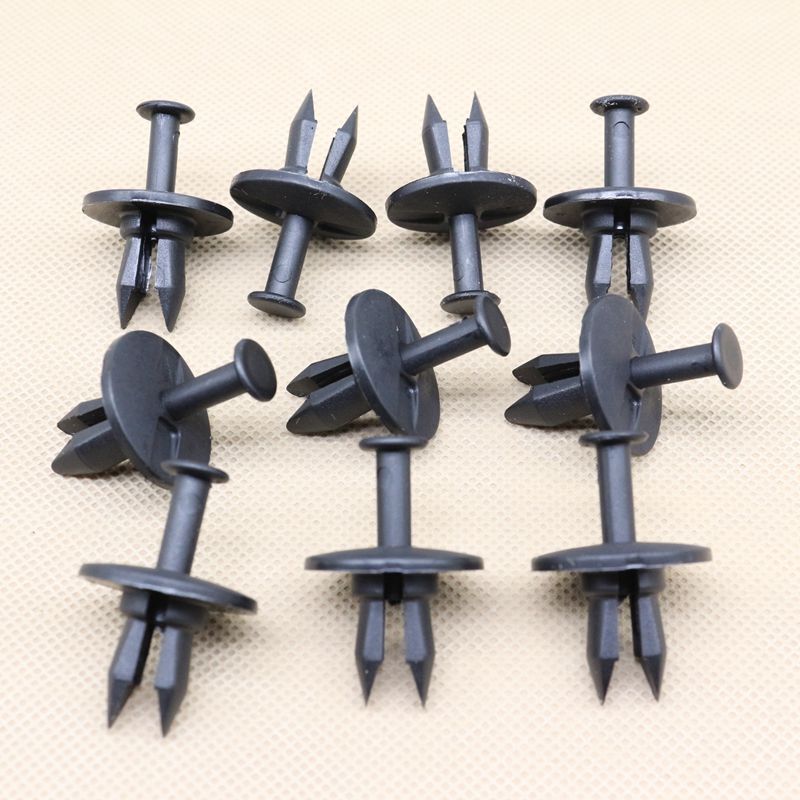 10-piece Fascia anti-collision cover clip-on fastener rivets for GM 5973400