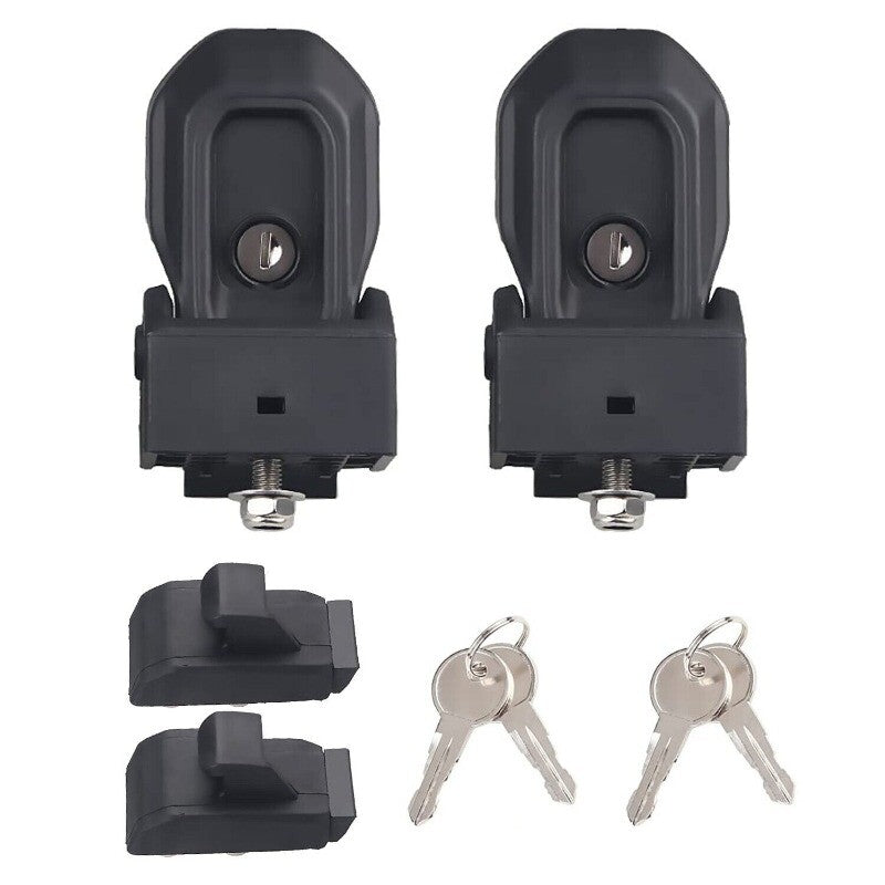 Range hood locking kit for Jeep for Wrangler JLU Gladiator JT 2018-2023