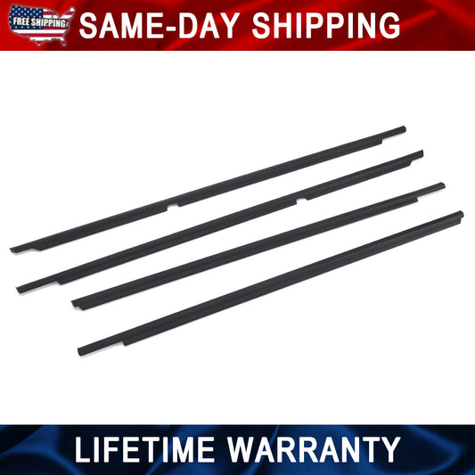 for TOYOTA for LEXUS 2001-05 IS300 Door Belt Moulding Front Rear LH RH Set of 4
