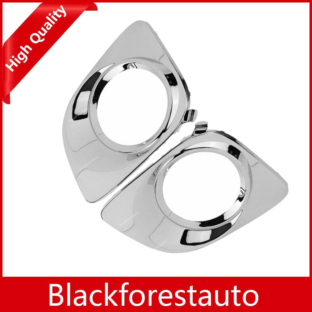 Fit For 2009-2012 for Toyota Venza Base Front RHLH Fog Light Lamp Frame Cover Trim