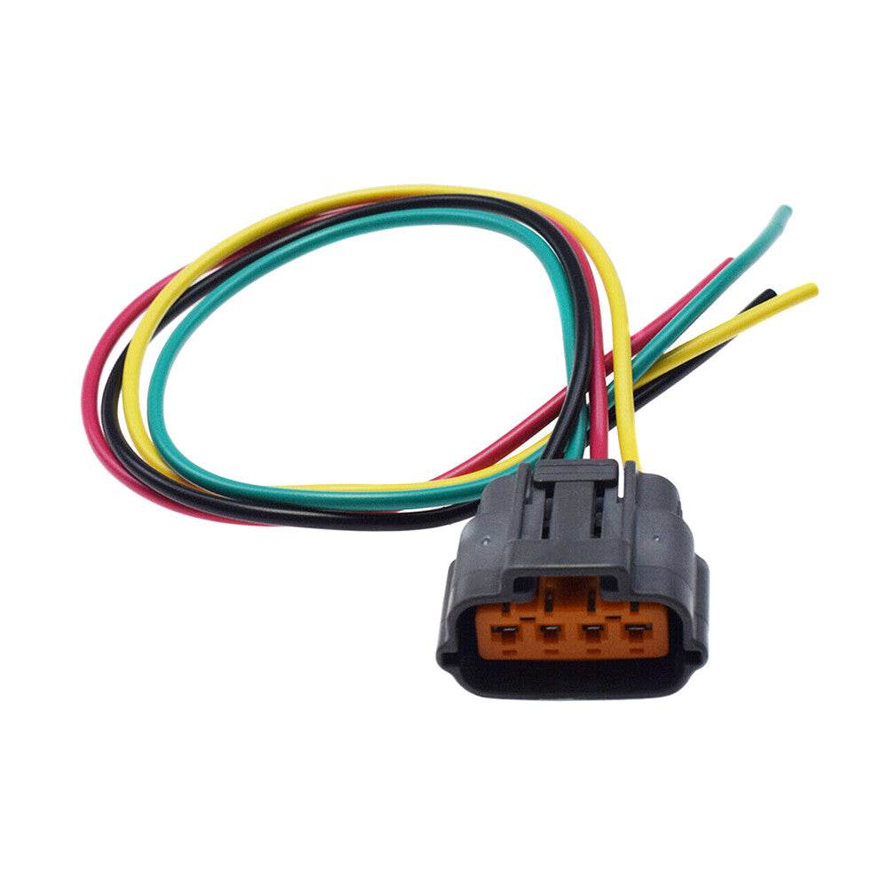 4-Wire Connector Harness Harness Pigtail Plug for 1990-1993 for Mazda B2600 Base LE5 Q