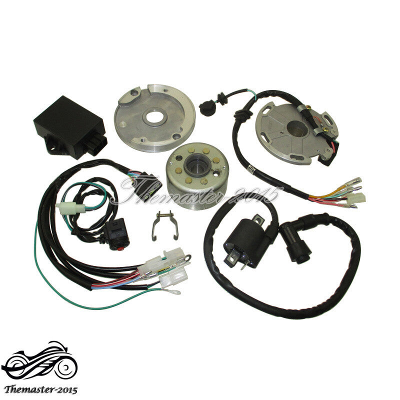 Magneto Stator Rotor Flywheel For Daytona 150 190 Engine for Lifan 150cc Q