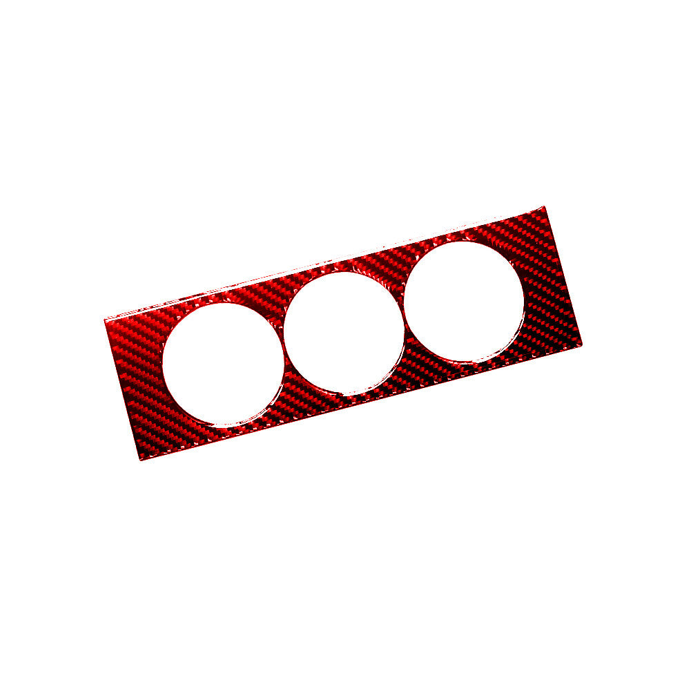 Red Carbon Fiber Automatic Gear Shift Frame Cover Trim For Sonic 12-16 v