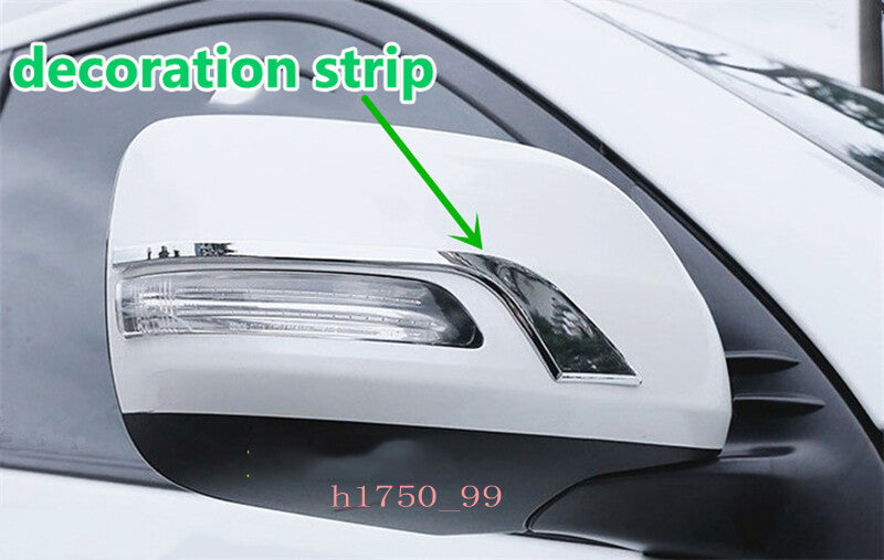 Rearview Mirror Decor Molding Trim Strip For 2012-2018 for Toyota for Land Cruiser LC200