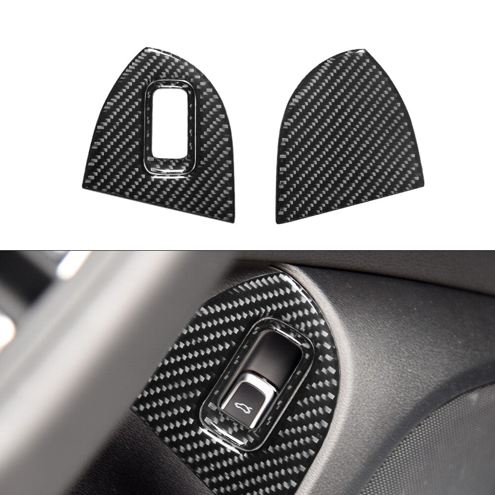 2Pcs Carbon Fiber Inner Speedometer Surround Cover Trim For Z4 E89 2009-2016 v