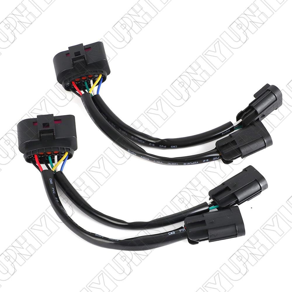 2Pcs Conversion Harness for Dodge for Ram truck 1500 2500 3500 2009-2018 Q