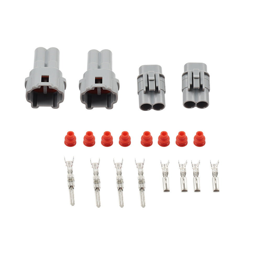 DC Power Outlet Connector Plug Set for Yamaha YZF-R6 YZF-R1 MT07 MT09 XSR TRACER Q