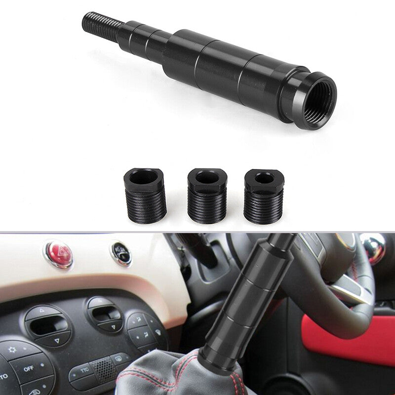 Car CNC Shift Knob Extender Extension Adjustable Lever Gear Shifter M10X1.5 Kit v