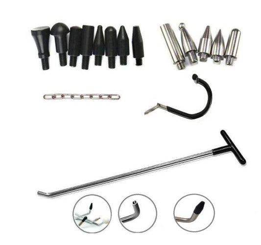 Paintless Dent Repair Removal Tools Car Body Dent Puller PDR Tools Push Hooks v