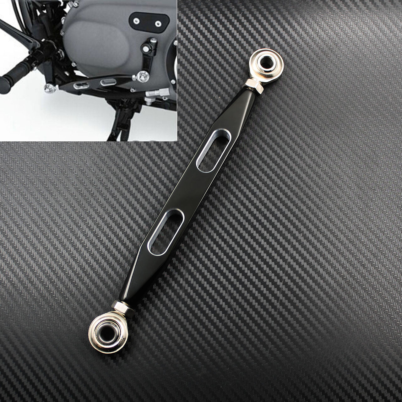 Motorcycle Shift Linkage CNC Gear Shift lever 220mm Fit for Harley sportster 883 Q