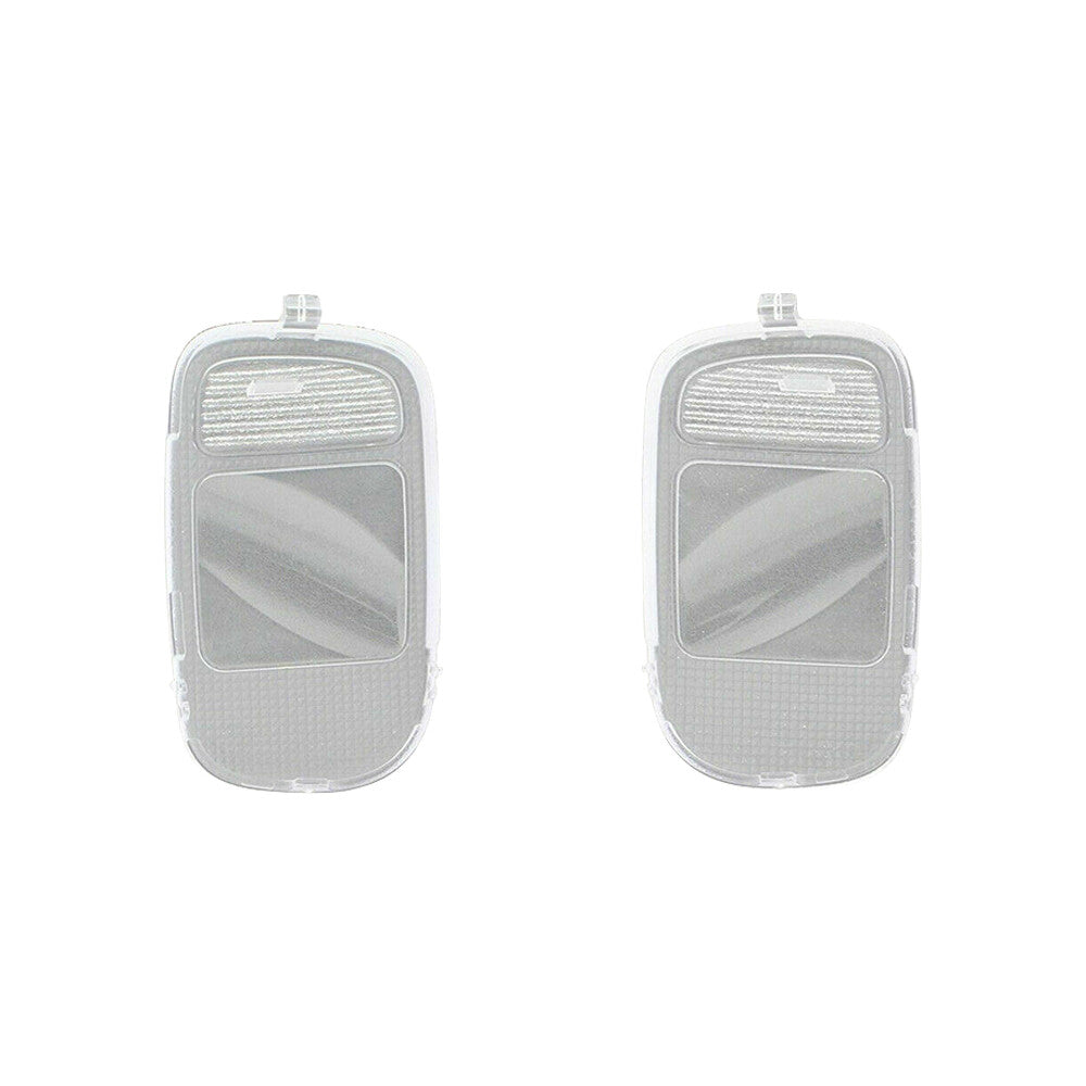 Fit 2003-2009 for Dodge for Ram 1500 2500 3500 White Interior Dome Light Cover Kit Clear Q