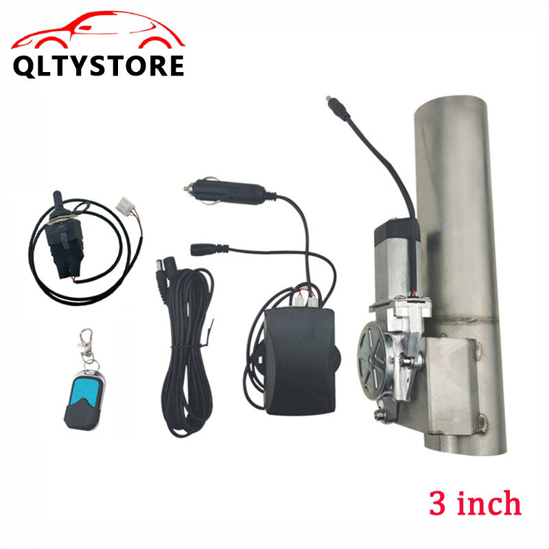 3'' Electric Exhaust I-Pipe Control Valve with Manual & Remote Control Stainless Q
