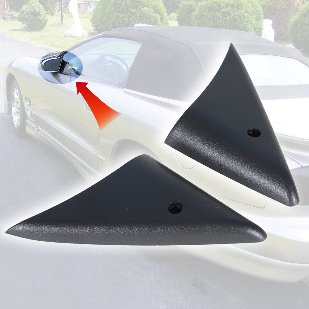Suitable for Camaro/Firebird dynamic mirror bezel trim panels from 1993-2000, 2001-2002. LH&RH- n