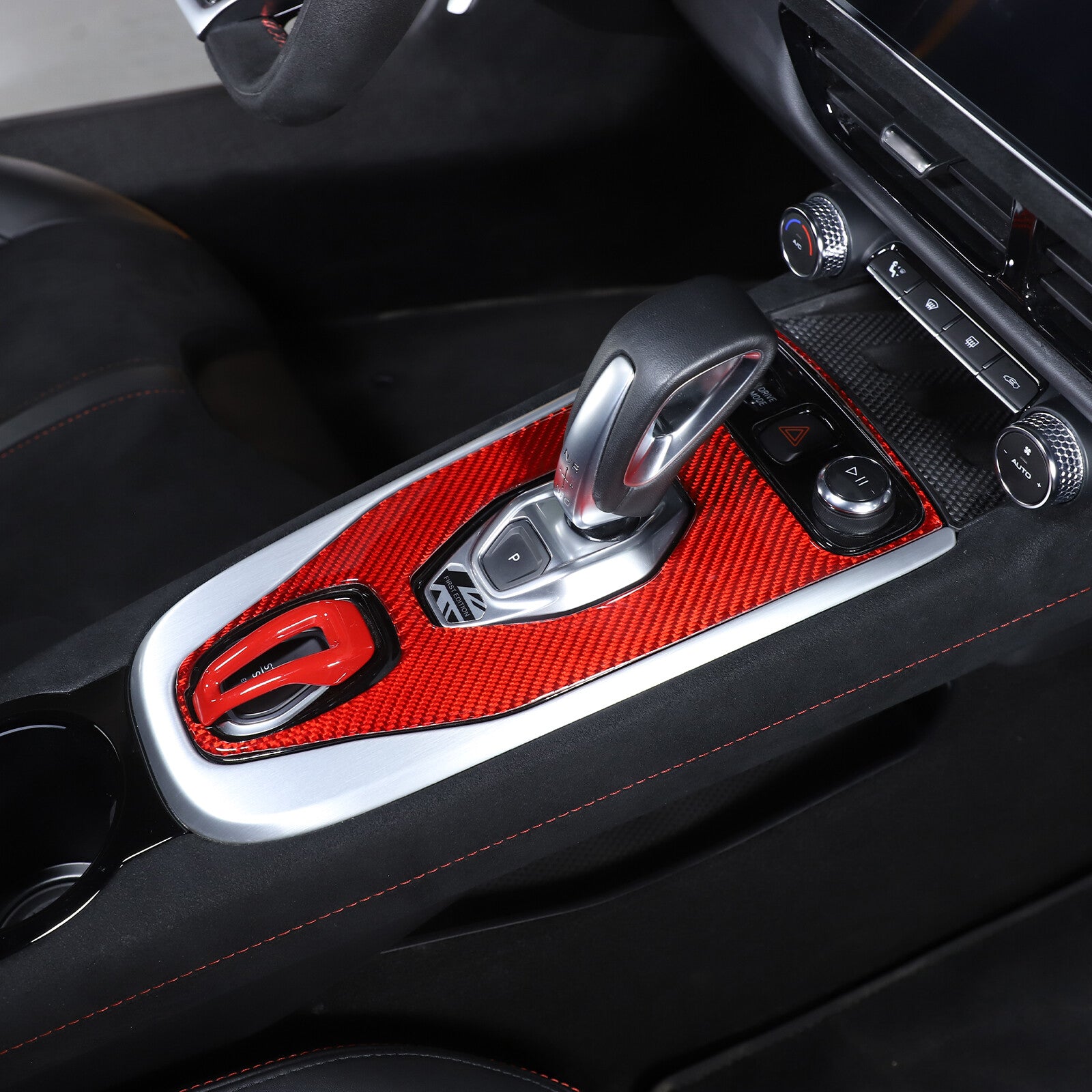 Front Leather Hooded Protective Cover Protective Bra Trim for Land Rover for Defender 110 2020-24- v
