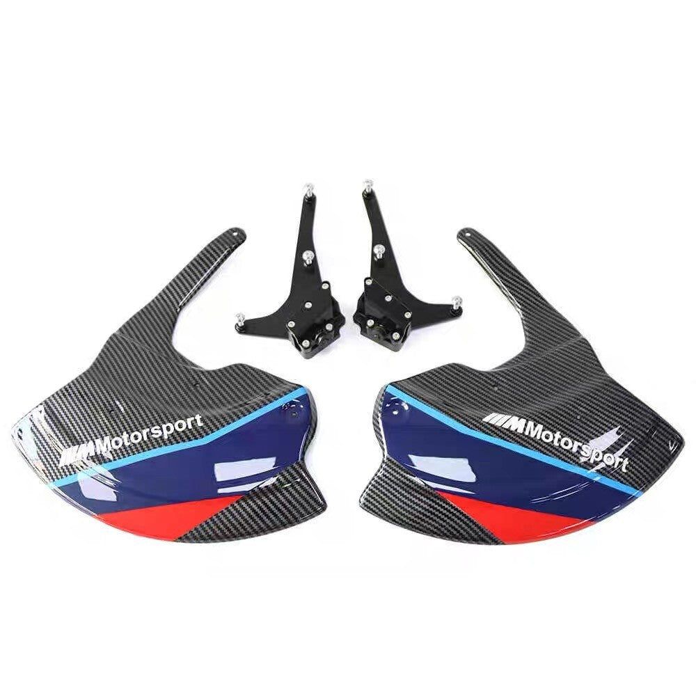 Carbon fiber front brake caliper cover radiator for BMW S1000RR R 2019 - 2024