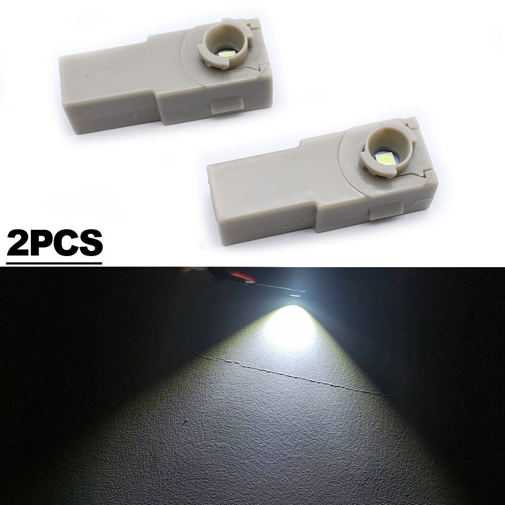2x LED Illumination Assembly Decor Lamp Expansion Wire Connector for Toyota