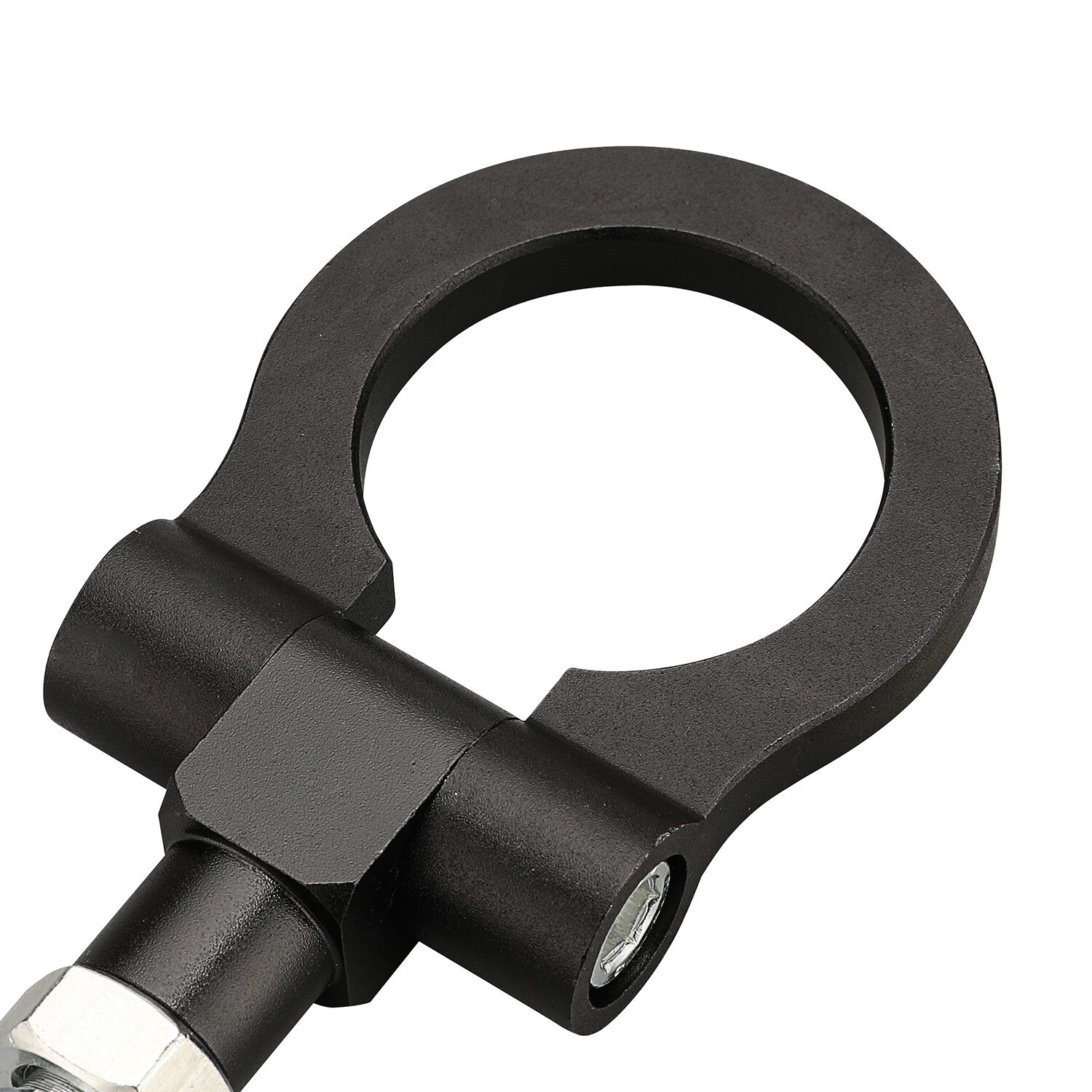 Black Heavy Duty Front  Rear Screwed-On Tow Hook for Chevy Camaro 2017-2022 Q