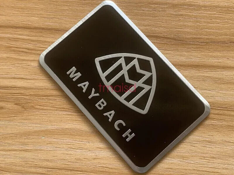 for Maybach Car Badge Emblem Decal Stickers for Mercedes C63 CL63 E63 SL55 SLK