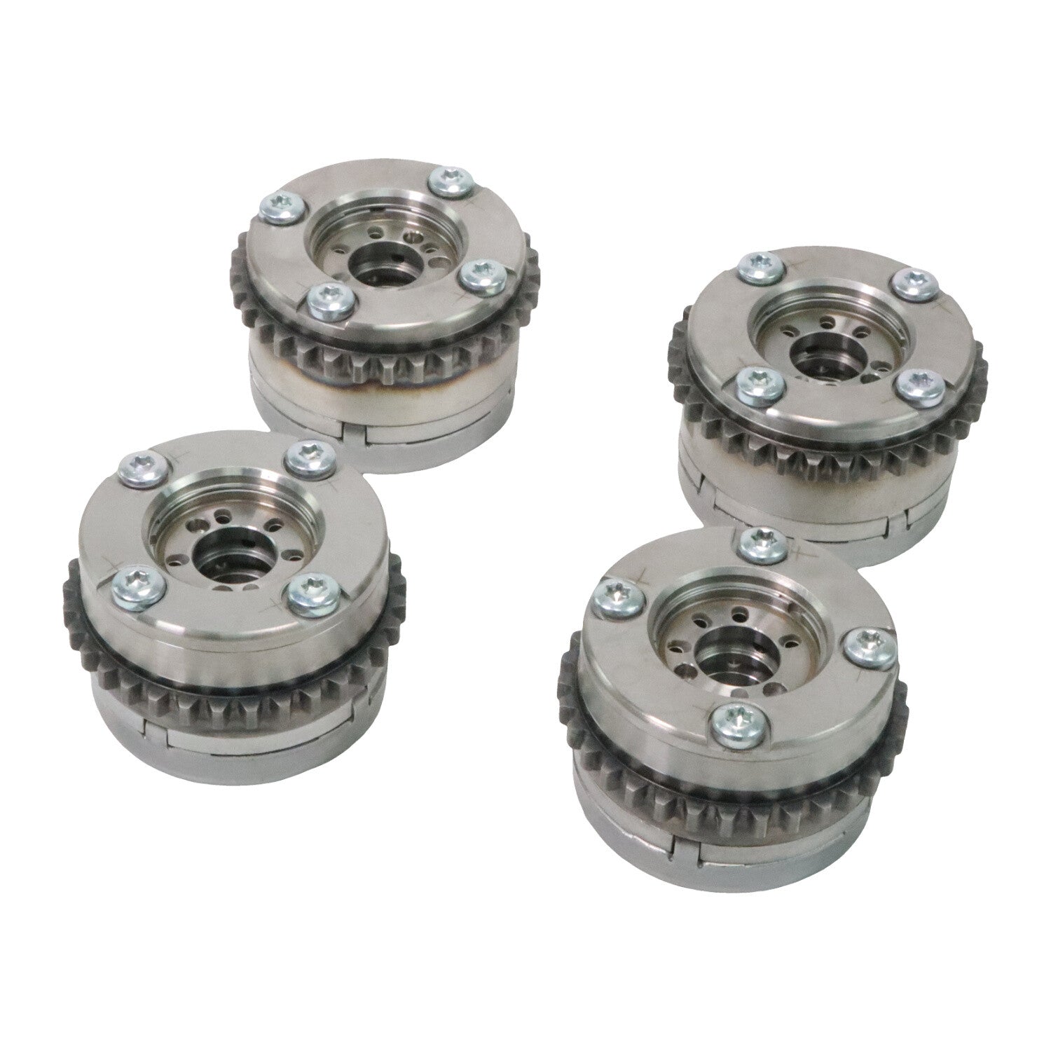 4Pcs Intake Exhaust L+R Camshaft VVT Gears for Benz W222 W166 E400 E350 C43