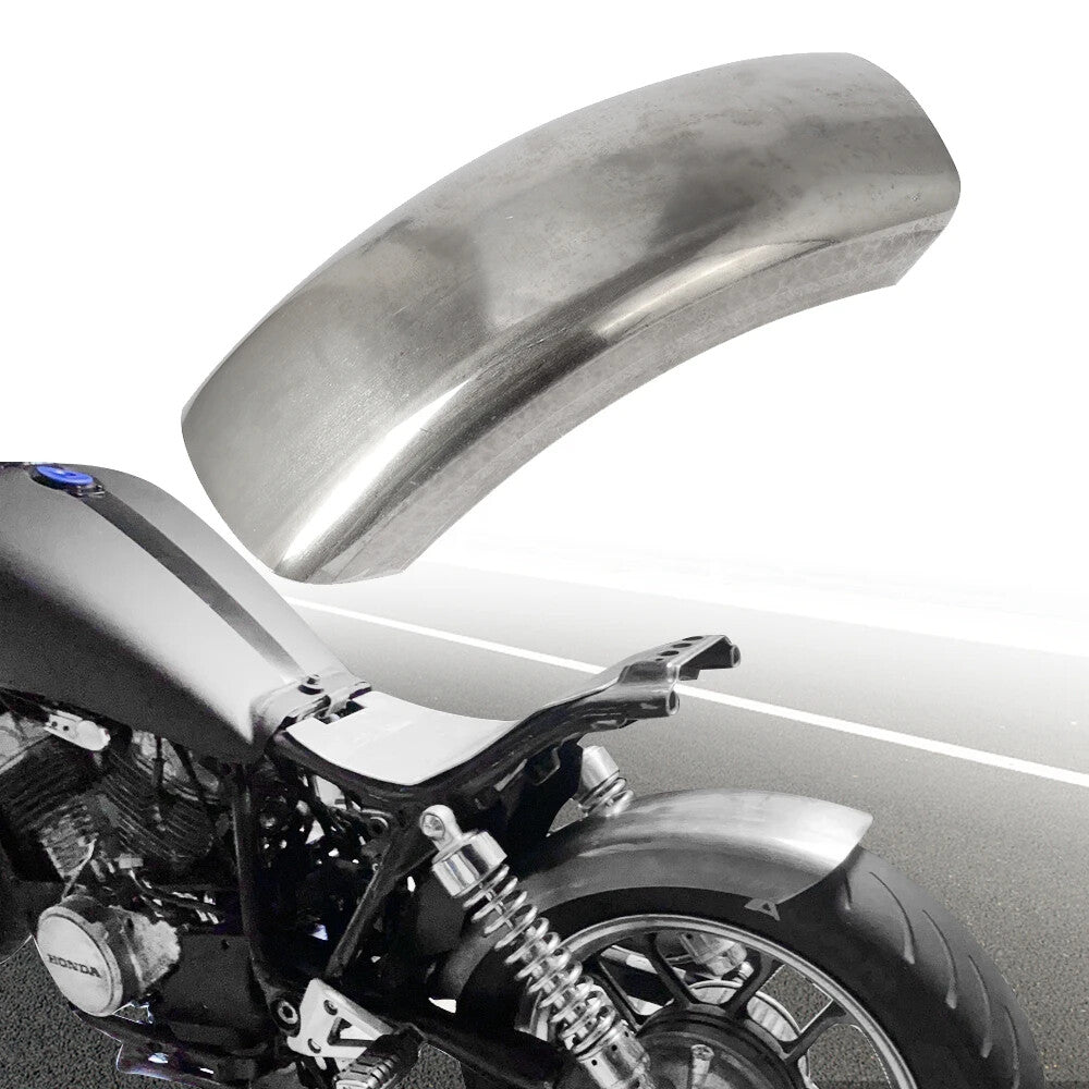 Universal 6.1 Flat Short Rear Fender Mudguard For Most Motorcycle Models