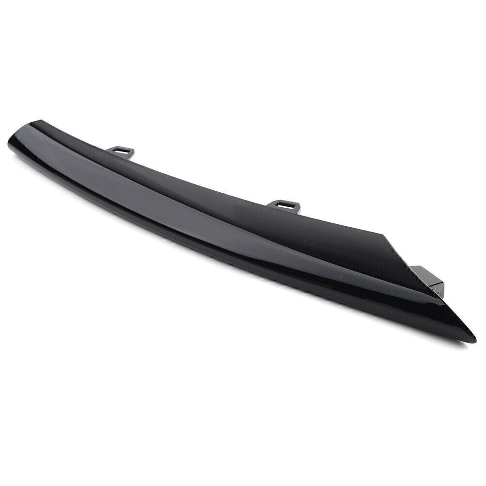 for Jaguar XJ 2010-2015 2013 14 Front Right Side Grille Gloss Black Molding Trim