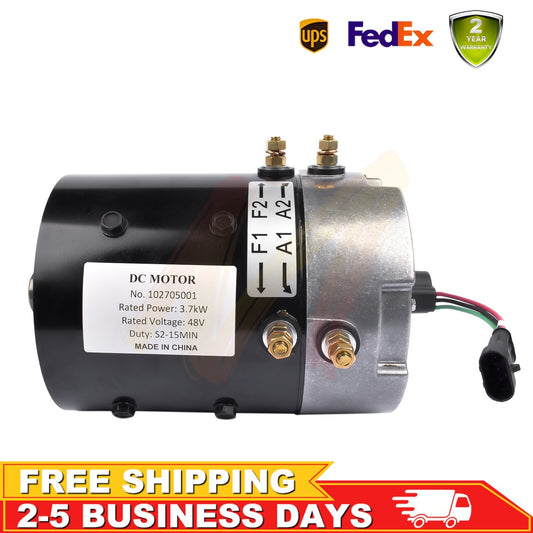 48 Volt Stock Replacement for IQ/i2 Excel Motor for Club Car for Golf Cart 1996-Up Q