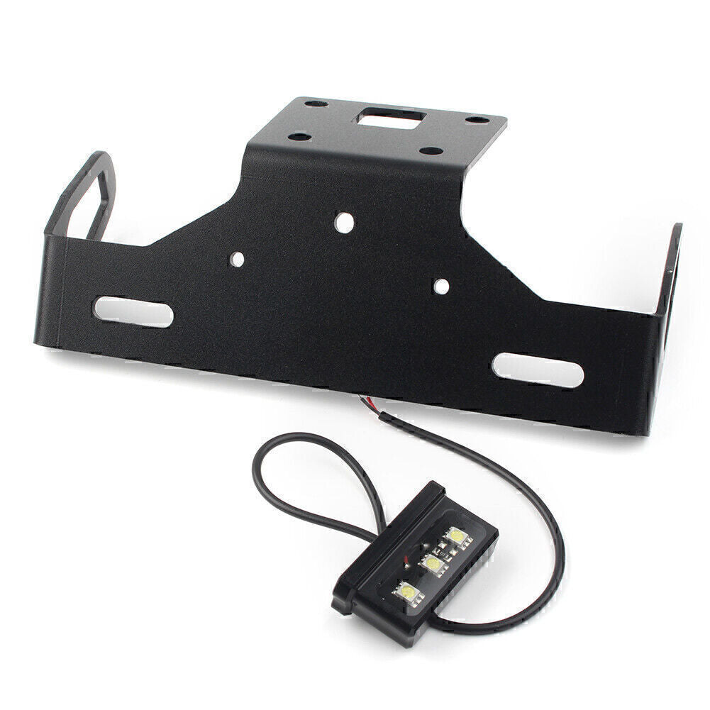 Tail Tidy Fender Eliminator License Plate Holder Black Fit for Kawasaki Z800 2013-18