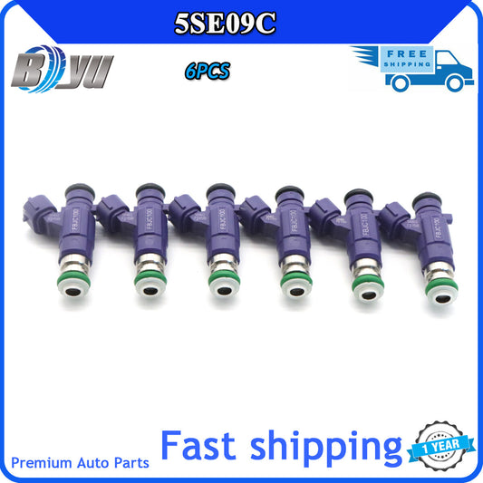 FBJC100 6-piece set of fuel injector nozzles for 350Z Maxima Pathfinder 3.5L 3.0- v