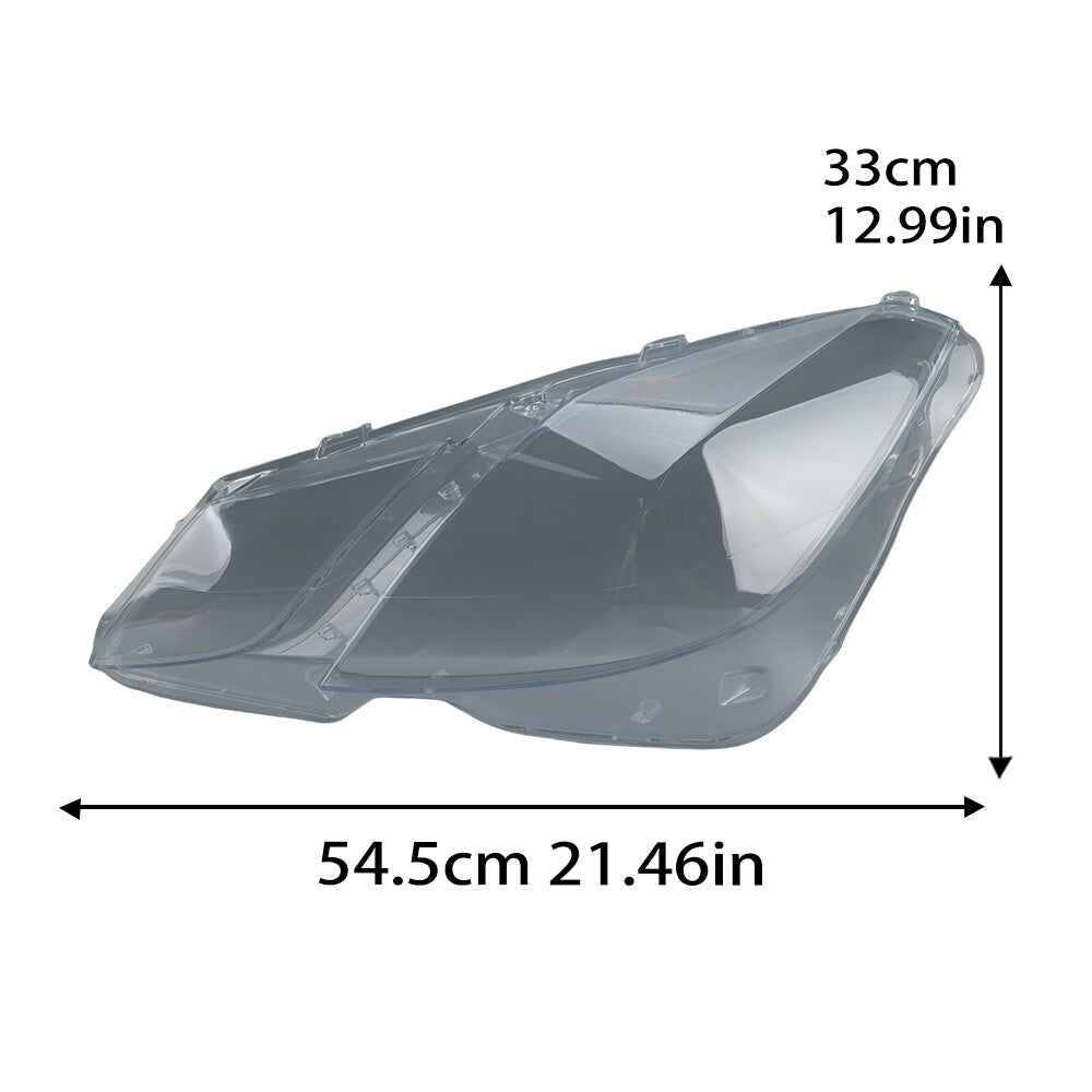 2¡Á F¨¹r for Mercedes-Benz E Class W207 C207 10-13 Scheinwerferglas Abdeckung L+R NEU