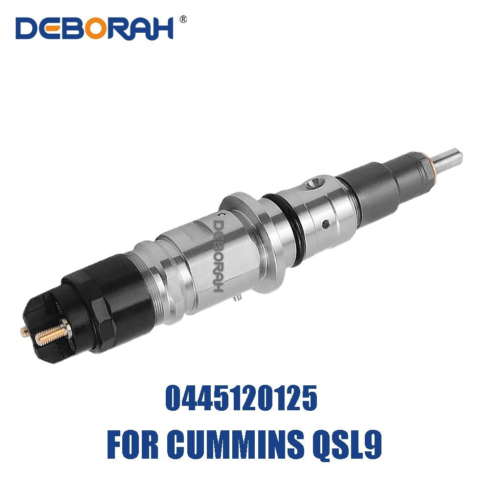 6PCS 0445120125 Fuel Injector 5263308 4940170 4939061 For Komatsu