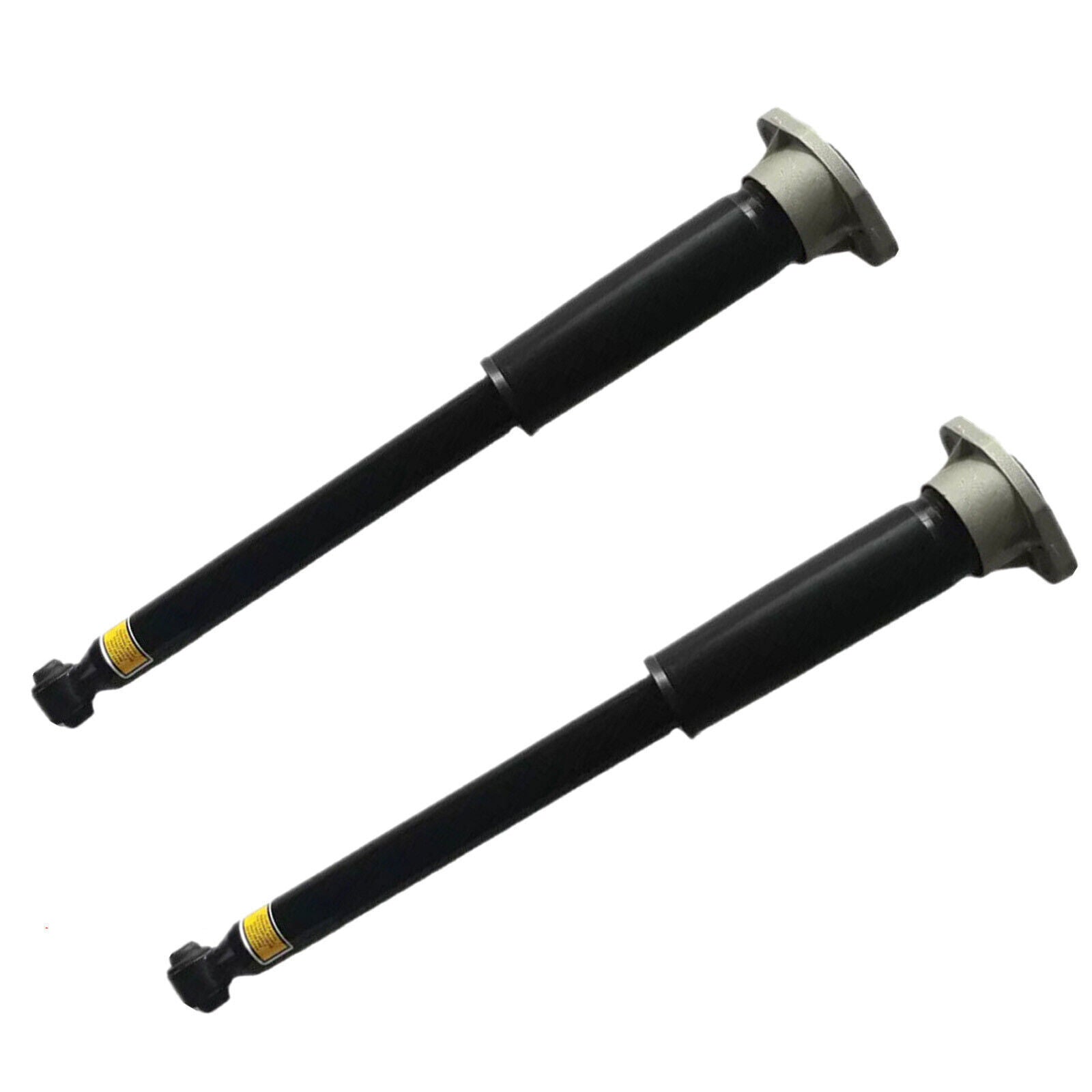 Two front shock absorbers with VDC electric sensors suitable for BMW X5, X6, E70, and E71 (2007-2014).