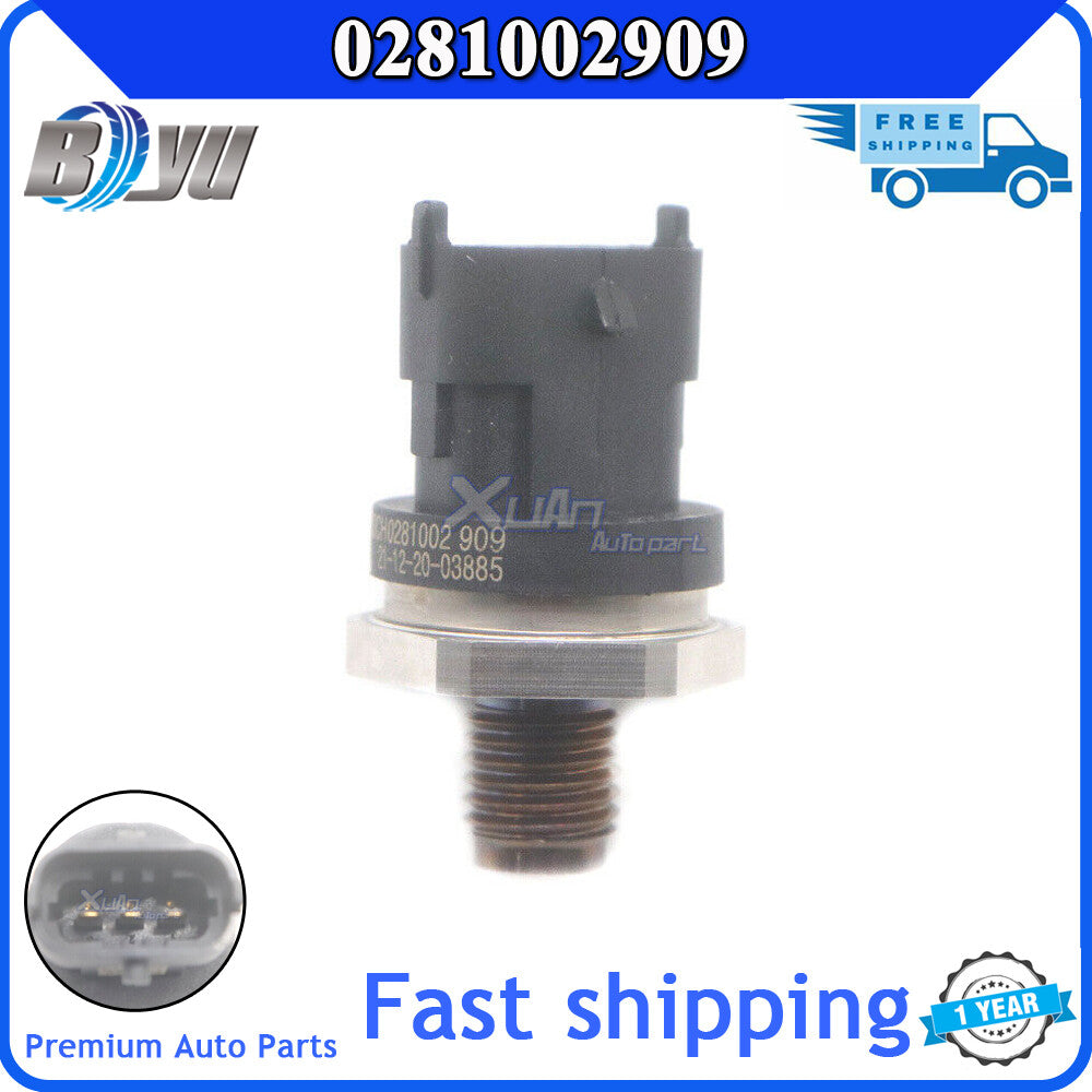 Fuel rail pressure sensor 31401-27000 suitable for Hyundai and for Kia Carens 2.0 CRDi 0281002909 v