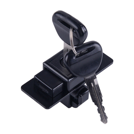 Glove Box Compartment Squeeze Latch with 2 Keys for Mitsubishi Montero for Pajero Q