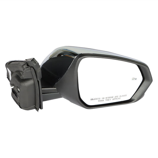 Right-side blind spot indicator light, chrome 8-pin, suitable for 18-22 Equinox- n