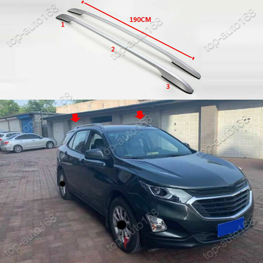 Decorative Silver Roof Rack Rails Bars 6pcs/set for Chevrolet Equinox 2018-20